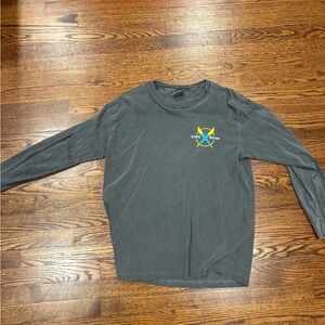 Comfort Colors Charcoal Long Sleeve Tee